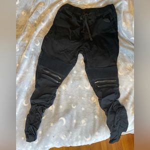 Mens twill jogger jeans